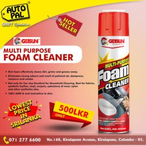 Multi-Purpose MRT Foam Cleaner